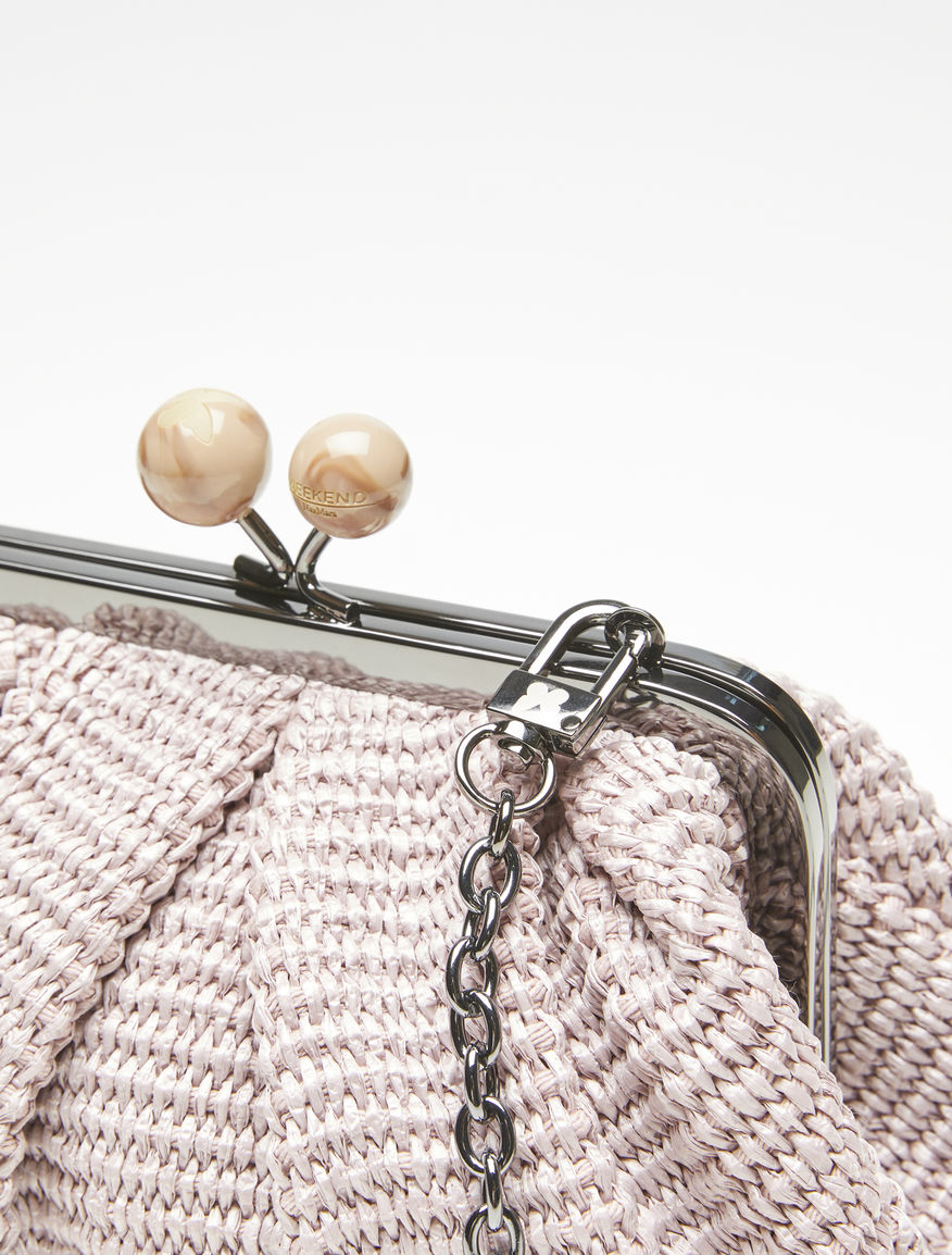Raffia Mini Pasticcino Bag Weekend Maxmara Raffia Mini Pasticcino Bag Weekend Maxmara