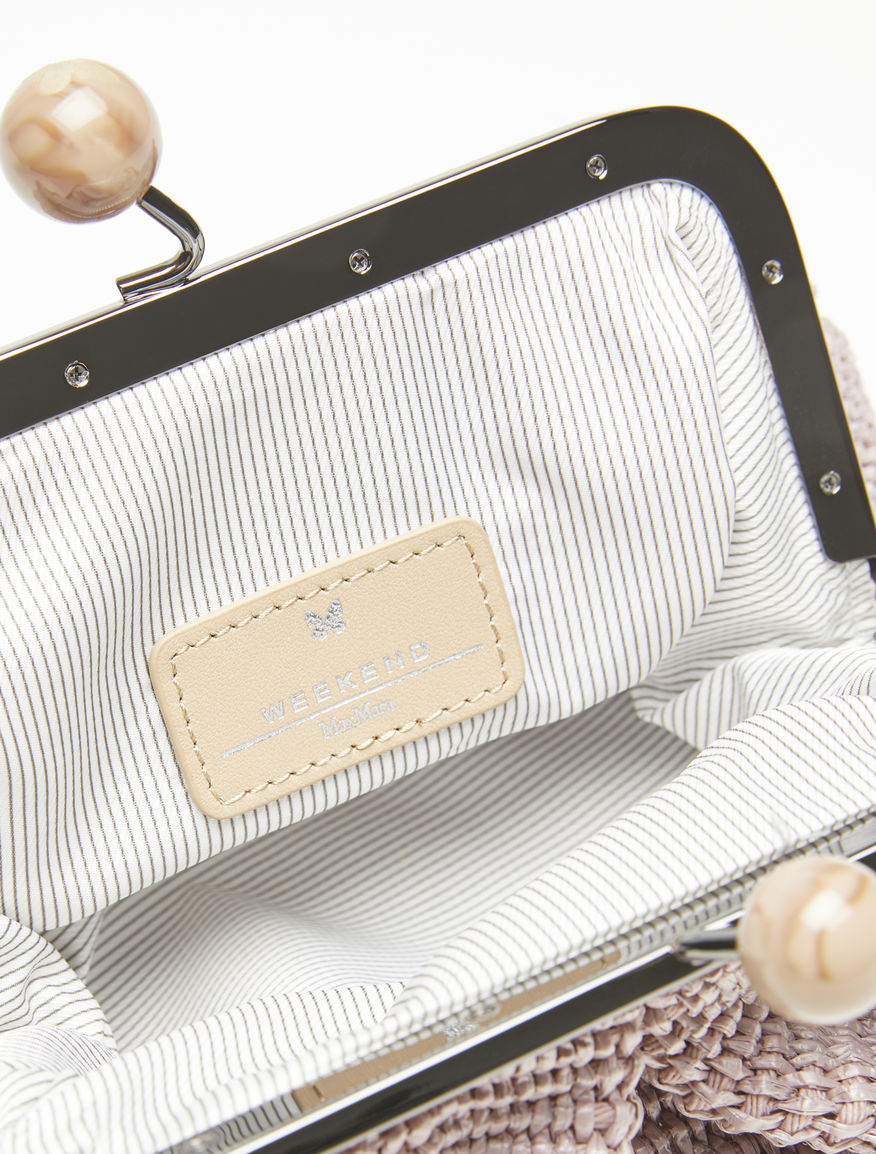 Raffia Mini Pasticcino Bag Weekend Maxmara Raffia Mini Pasticcino Bag Weekend Maxmara