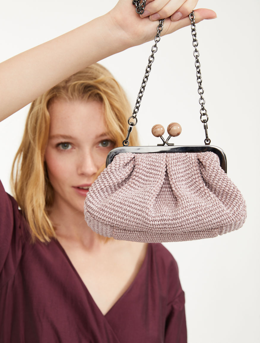 Raffia Mini Pasticcino Bag Weekend Maxmara Raffia Mini Pasticcino Bag Weekend Maxmara