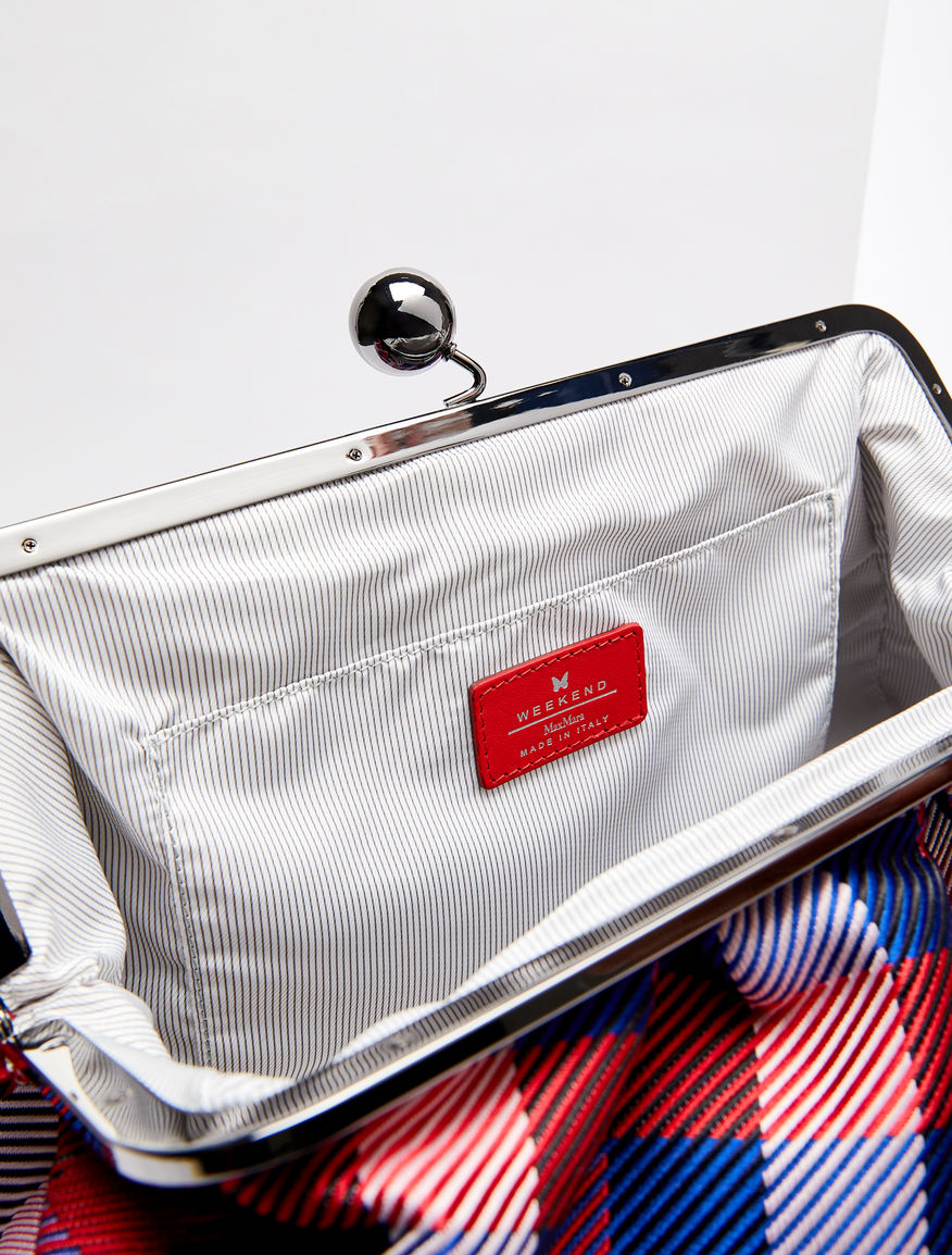 Pasticcino Bag Maxi in tessuto jacquard Weekend Maxmara Pasticcino Bag Maxi in tessuto jacquard Weekend Maxmara
