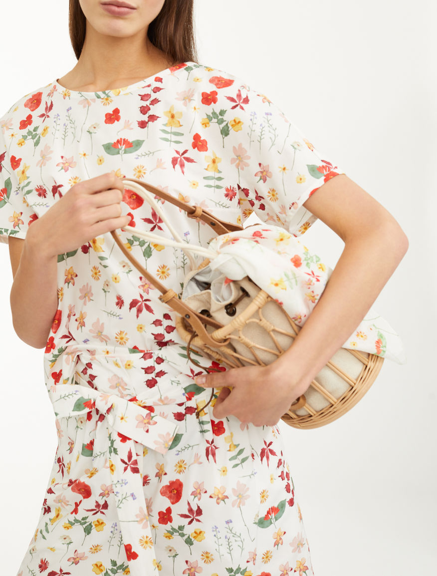 Straw basket bag Weekend Maxmara Straw basket bag Weekend Maxmara