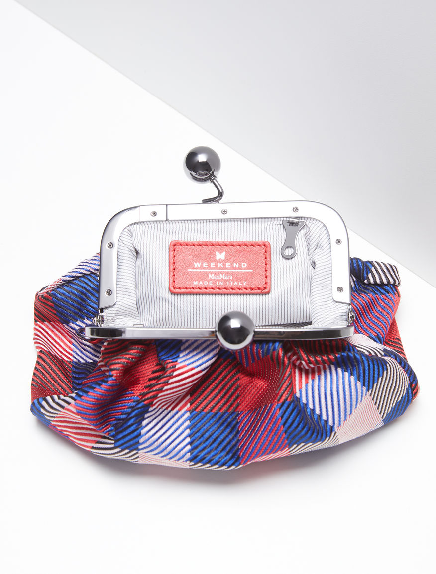 Micro Pasticcino Bag in jacquard fabric Weekend Maxmara Micro Pasticcino Bag in jacquard fabric Weekend Maxmara