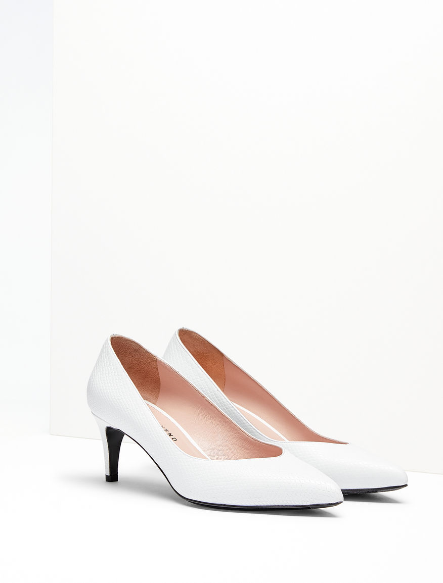 Python-print leather heels Weekend Maxmara Python-print leather heels Weekend Maxmara