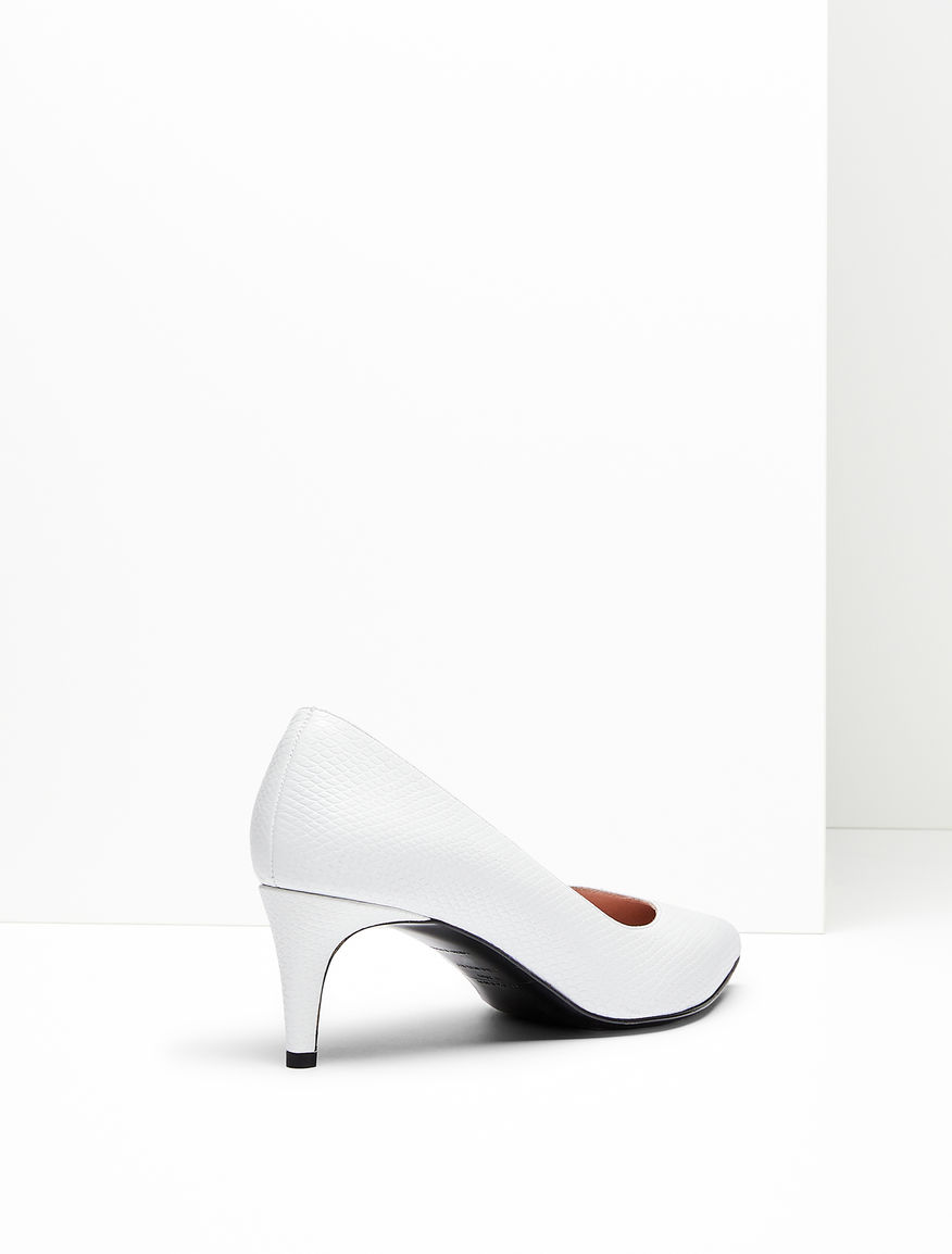 Python-print leather heels Weekend Maxmara Python-print leather heels Weekend Maxmara