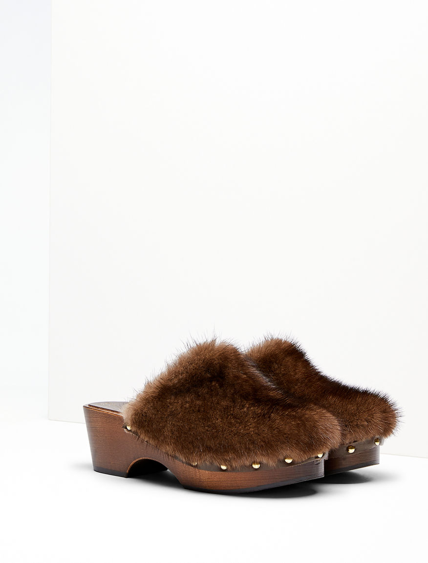Mink fur mules Weekend Maxmara Mink fur mules Weekend Maxmara
