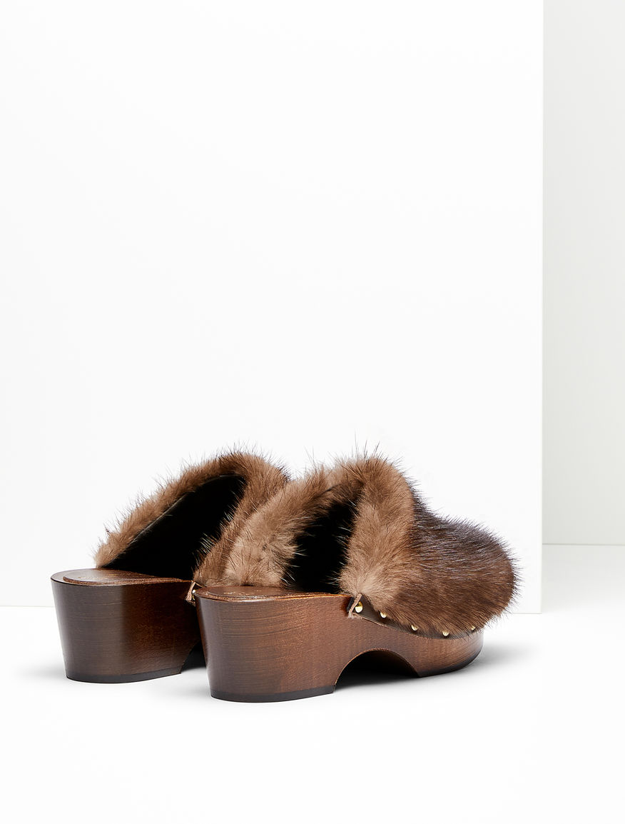 Mink fur mules Weekend Maxmara Mink fur mules Weekend Maxmara