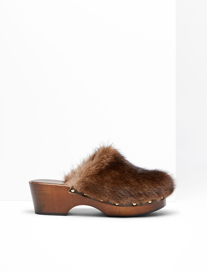 Mink fur mules Weekend Maxmara Mink fur mules Weekend Maxmara