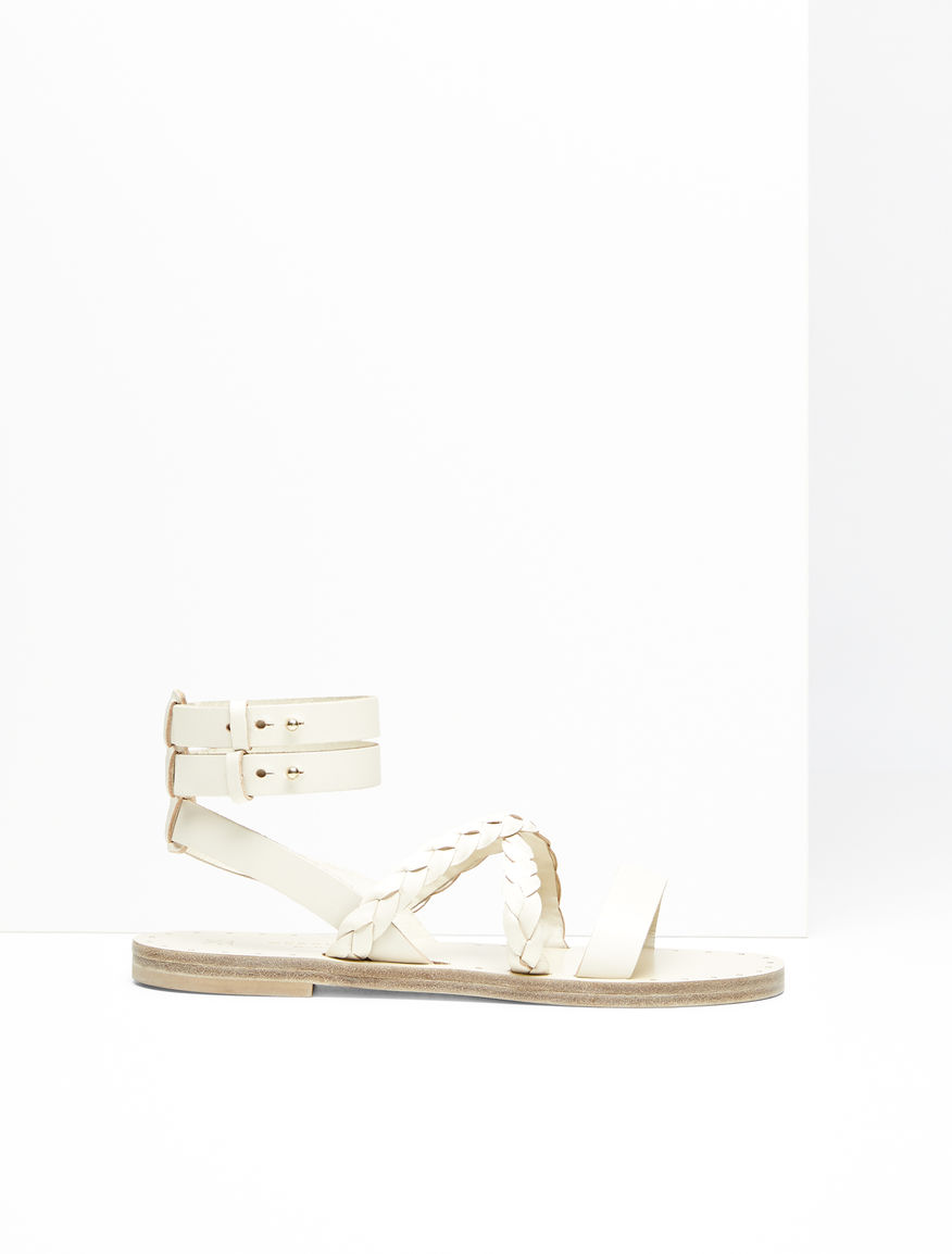 Flat leather sandals Weekend Maxmara Flat leather sandals Weekend Maxmara