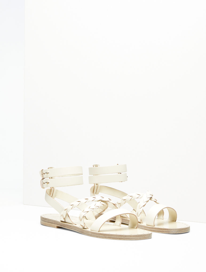 Flat leather sandals Weekend Maxmara Flat leather sandals Weekend Maxmara