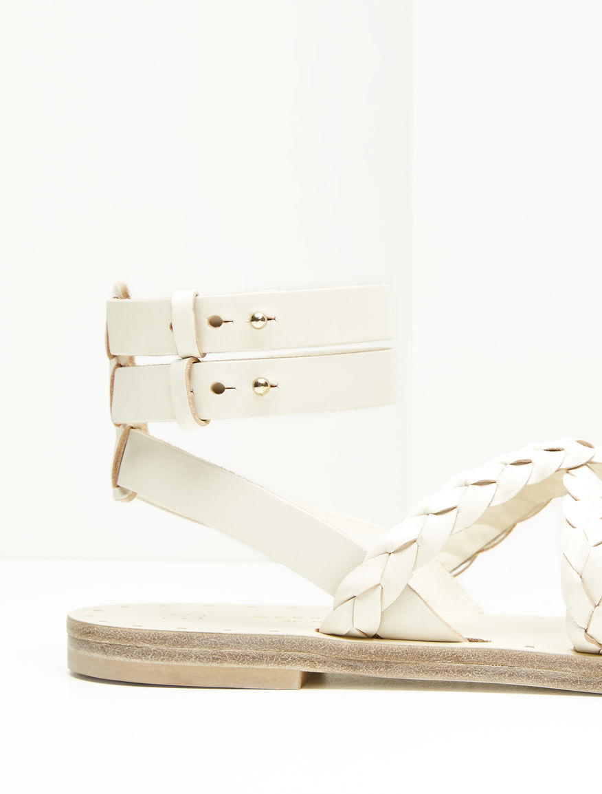 Flat leather sandals Weekend Maxmara Flat leather sandals Weekend Maxmara