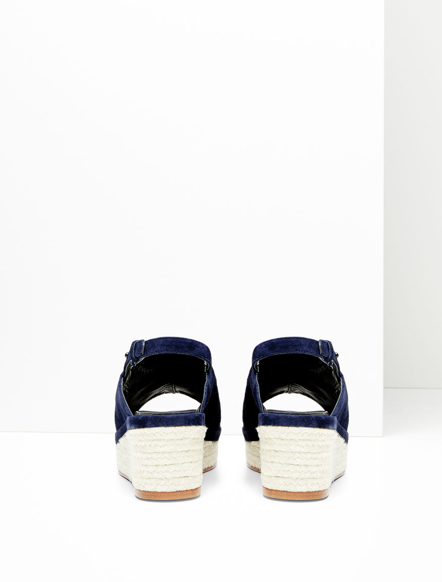 Suede wedge sandal Weekend Maxmara Suede wedge sandal Weekend Maxmara