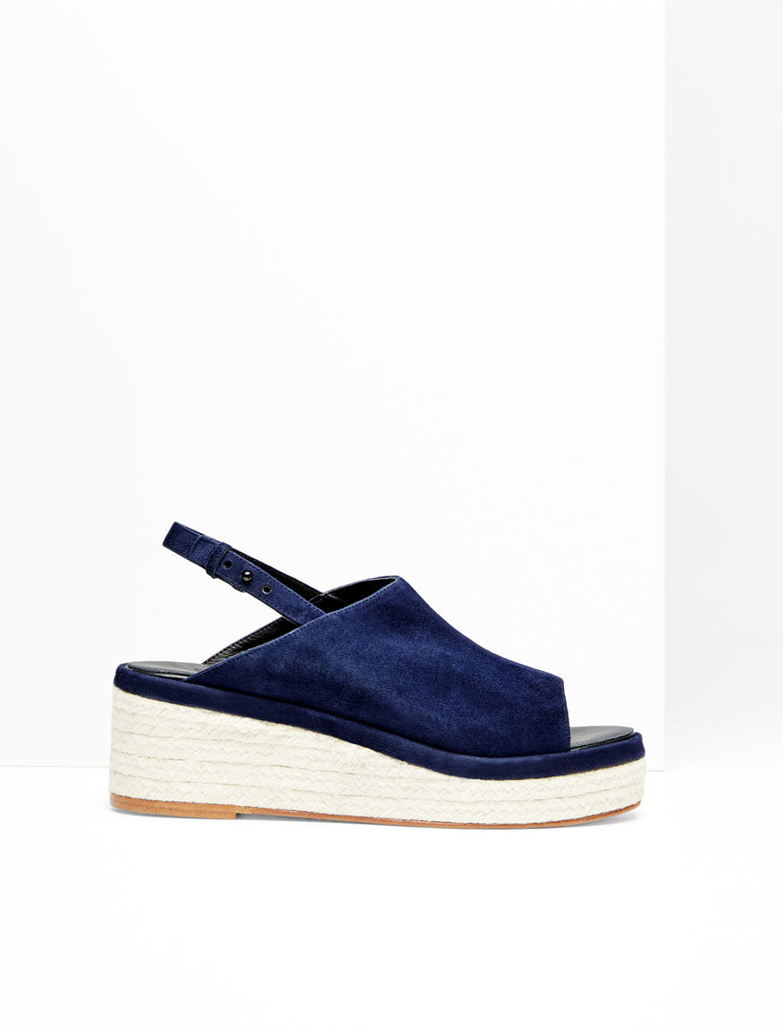 Suede wedge sandal Weekend Maxmara Suede wedge sandal Weekend Maxmara
