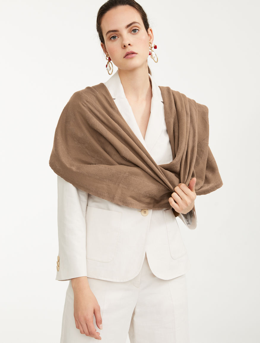 Cotton shawl Weekend Maxmara Cotton shawl Weekend Maxmara