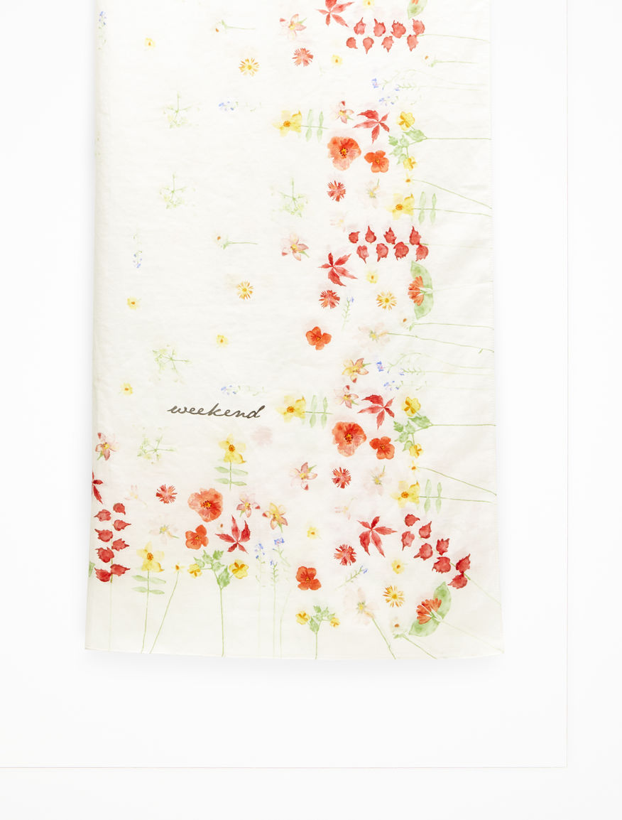 Silk and cotton shawl Weekend Maxmara Silk and cotton shawl Weekend Maxmara