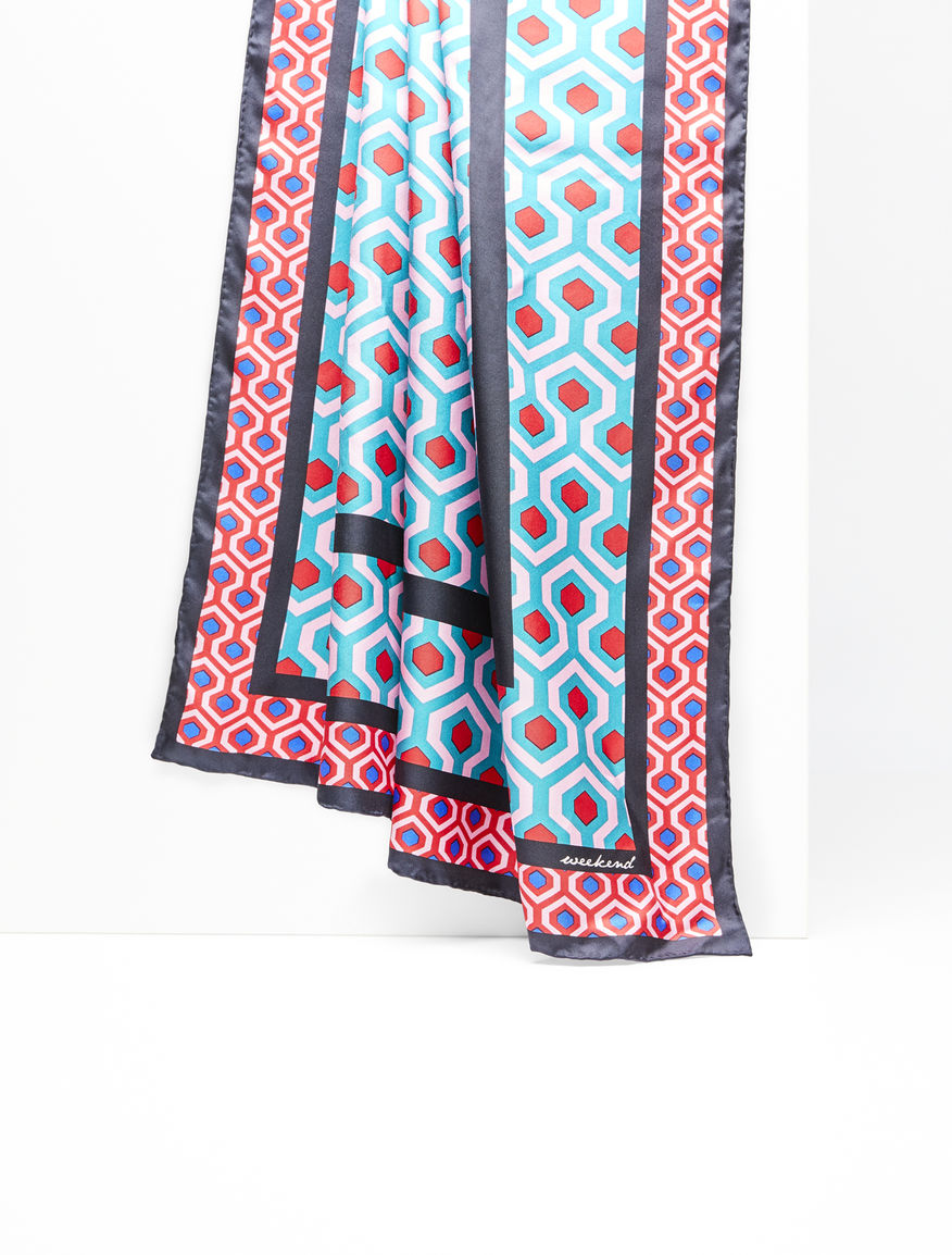 Printed silk foulard Weekend Maxmara Printed silk foulard Weekend Maxmara