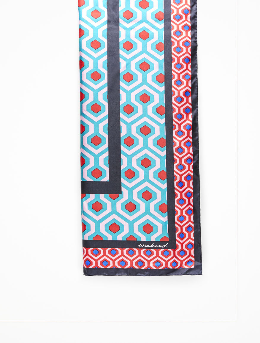 Printed silk foulard Weekend Maxmara Printed silk foulard Weekend Maxmara