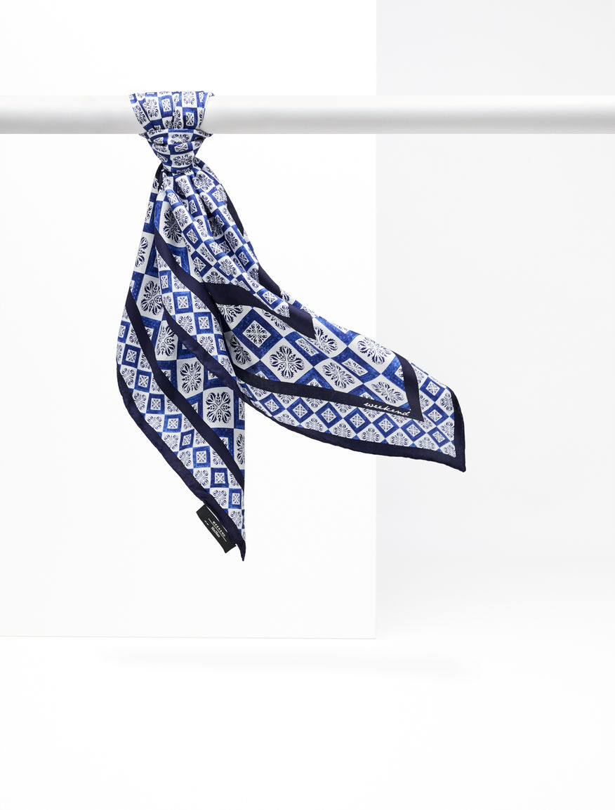 Printed silk foulard Weekend Maxmara Printed silk foulard Weekend Maxmara