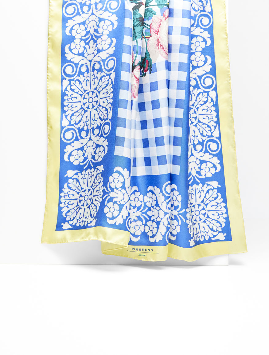 Printed silk foulard Weekend Maxmara Printed silk foulard Weekend Maxmara
