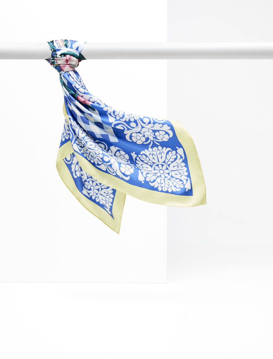 Printed silk foulard Weekend Maxmara Printed silk foulard Weekend Maxmara
