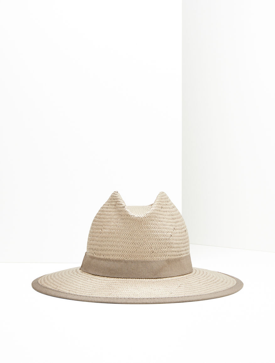 Woven paper fedora Weekend Maxmara Woven paper fedora Weekend Maxmara