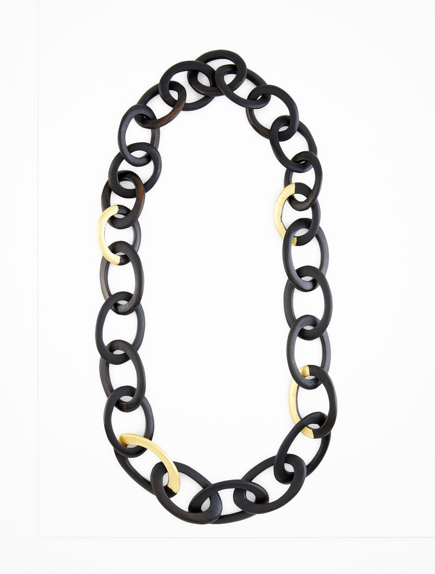 Ebony chain necklace Weekend Maxmara Ebony chain necklace Weekend Maxmara