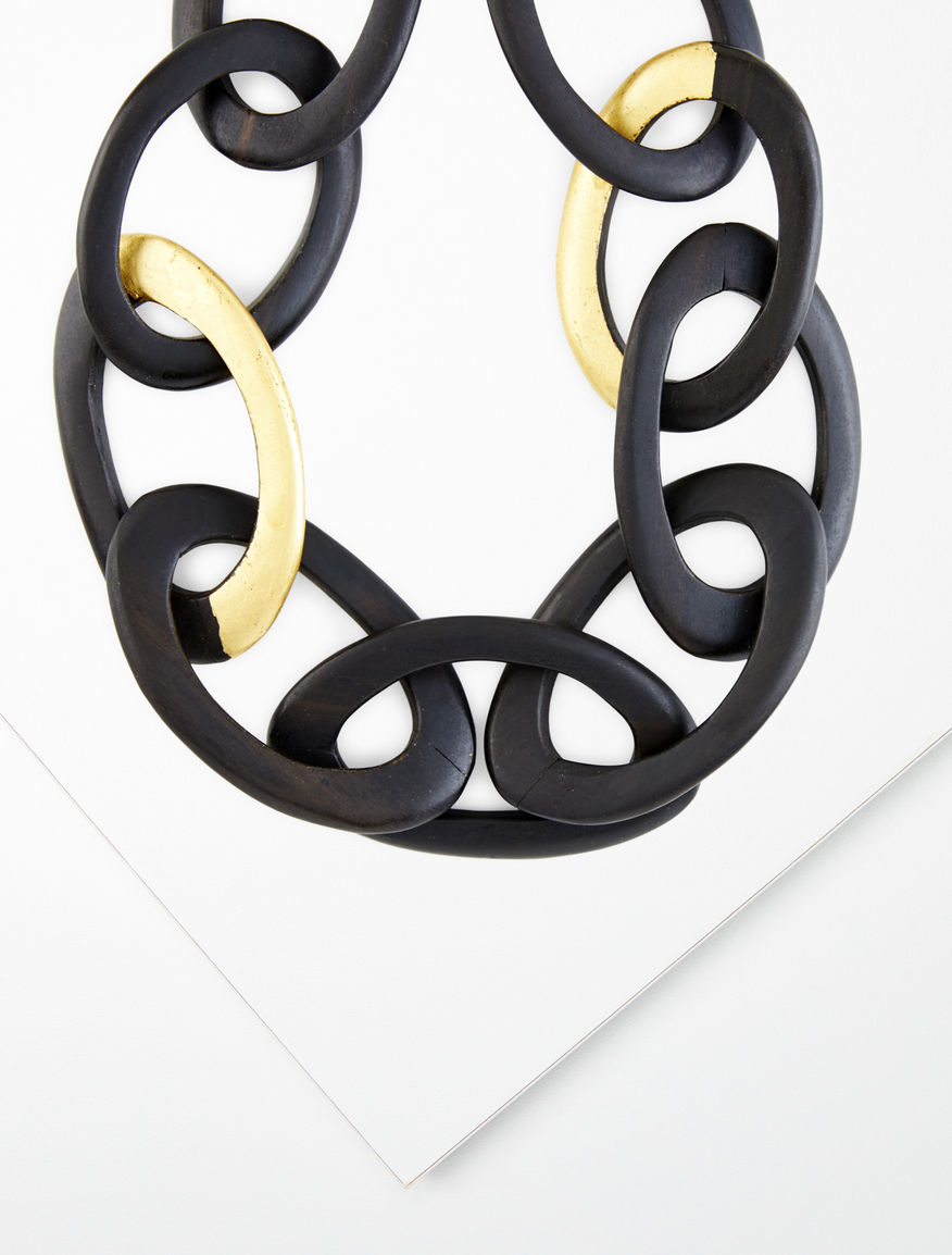 Ebony chain necklace Weekend Maxmara Ebony chain necklace Weekend Maxmara