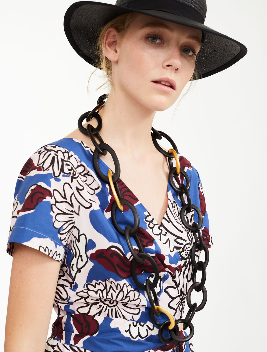 Ebony chain necklace Weekend Maxmara Ebony chain necklace Weekend Maxmara