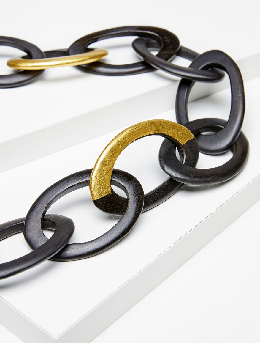 Ebony chain necklace Weekend Maxmara Ebony chain necklace Weekend Maxmara