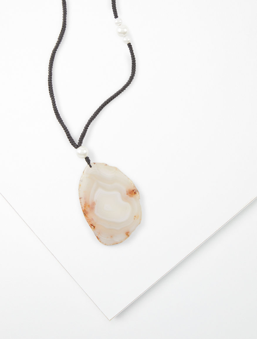 Necklace with agate pendant Weekend Maxmara Necklace with agate pendant Weekend Maxmara