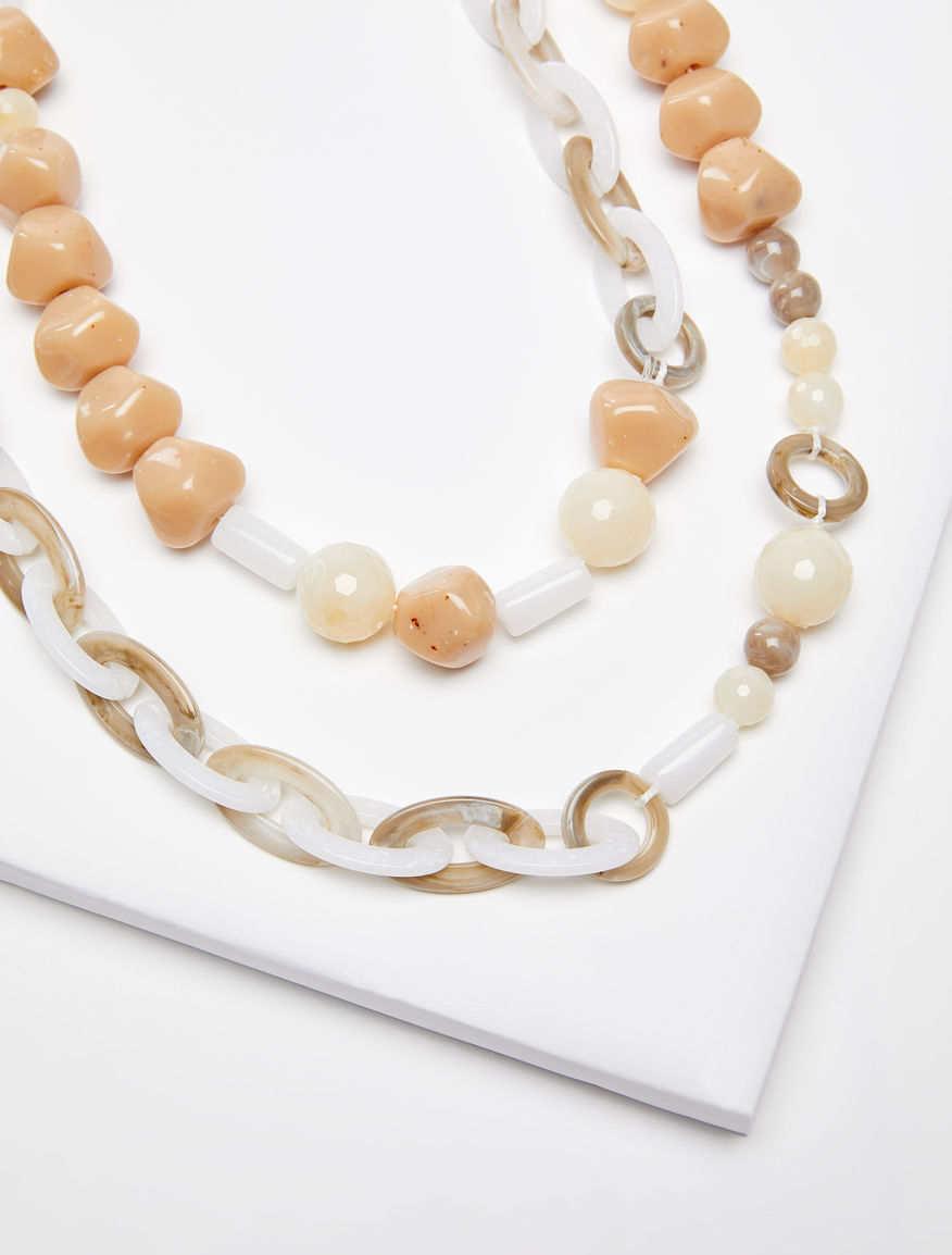 Long resin necklace Weekend Maxmara Long resin necklace Weekend Maxmara