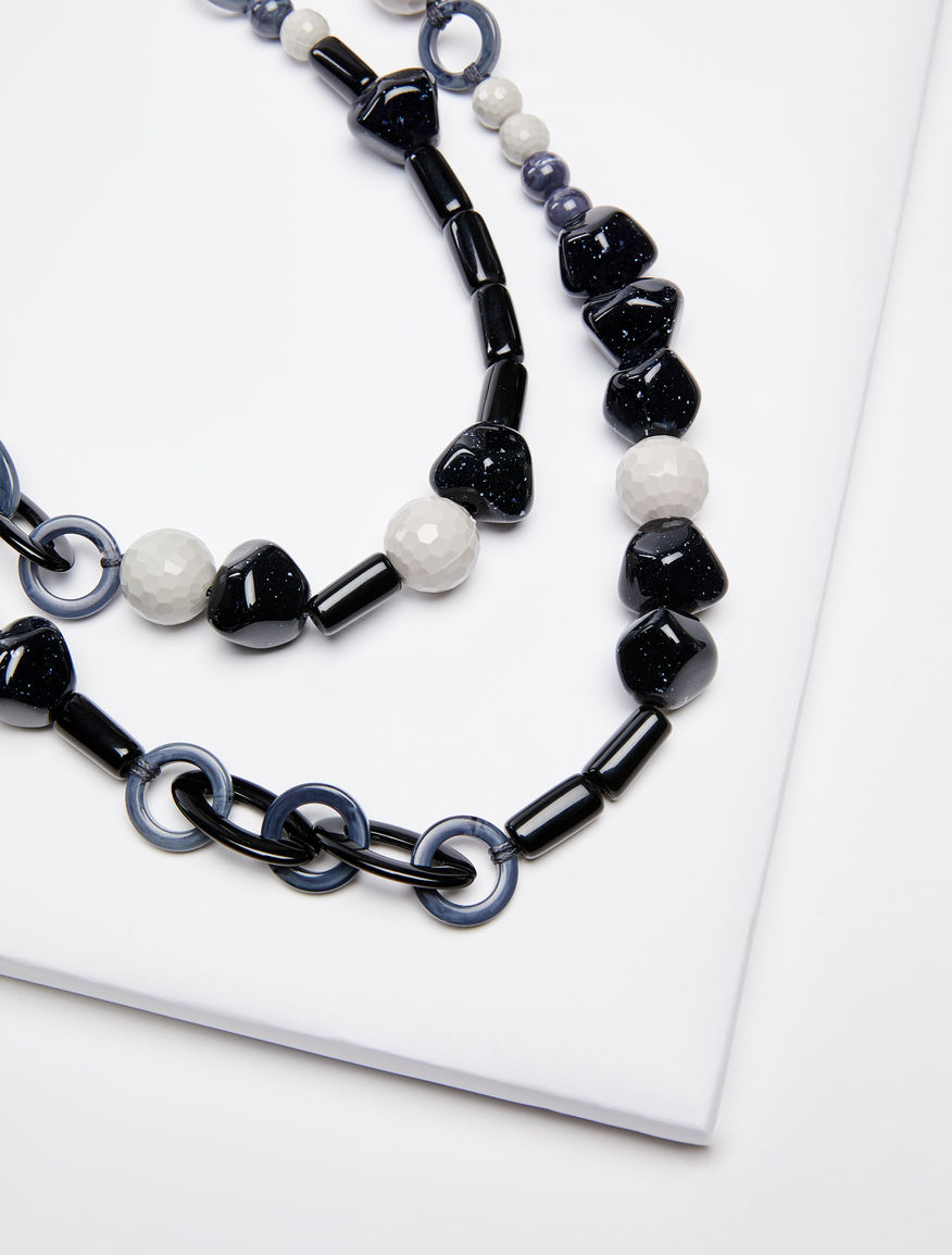 Long resin necklace Weekend Maxmara Long resin necklace Weekend Maxmara