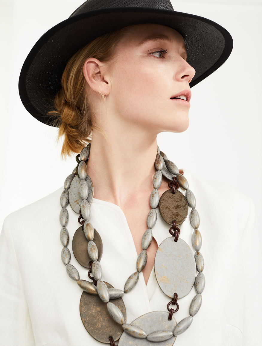Set 2 resin necklaces Weekend Maxmara Set 2 resin necklaces Weekend Maxmara