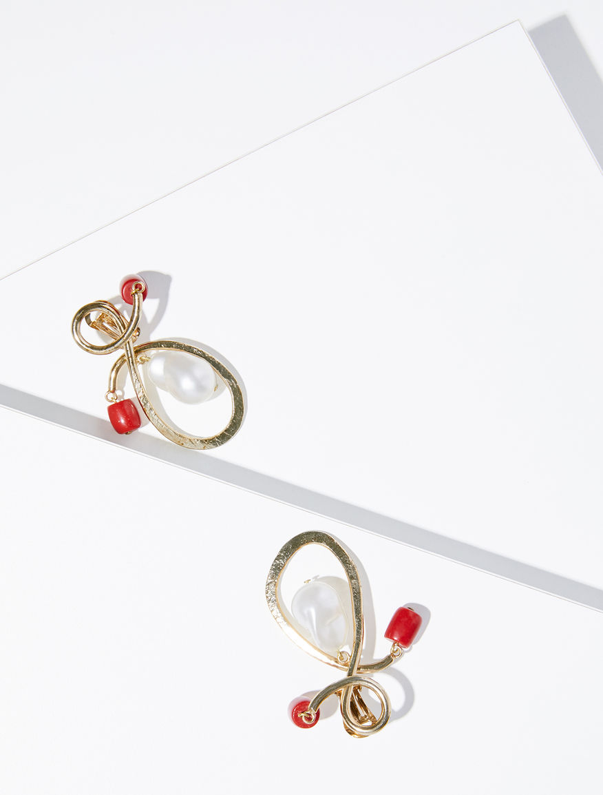 Earrings with resin pendant Weekend Maxmara Earrings with resin pendant Weekend Maxmara