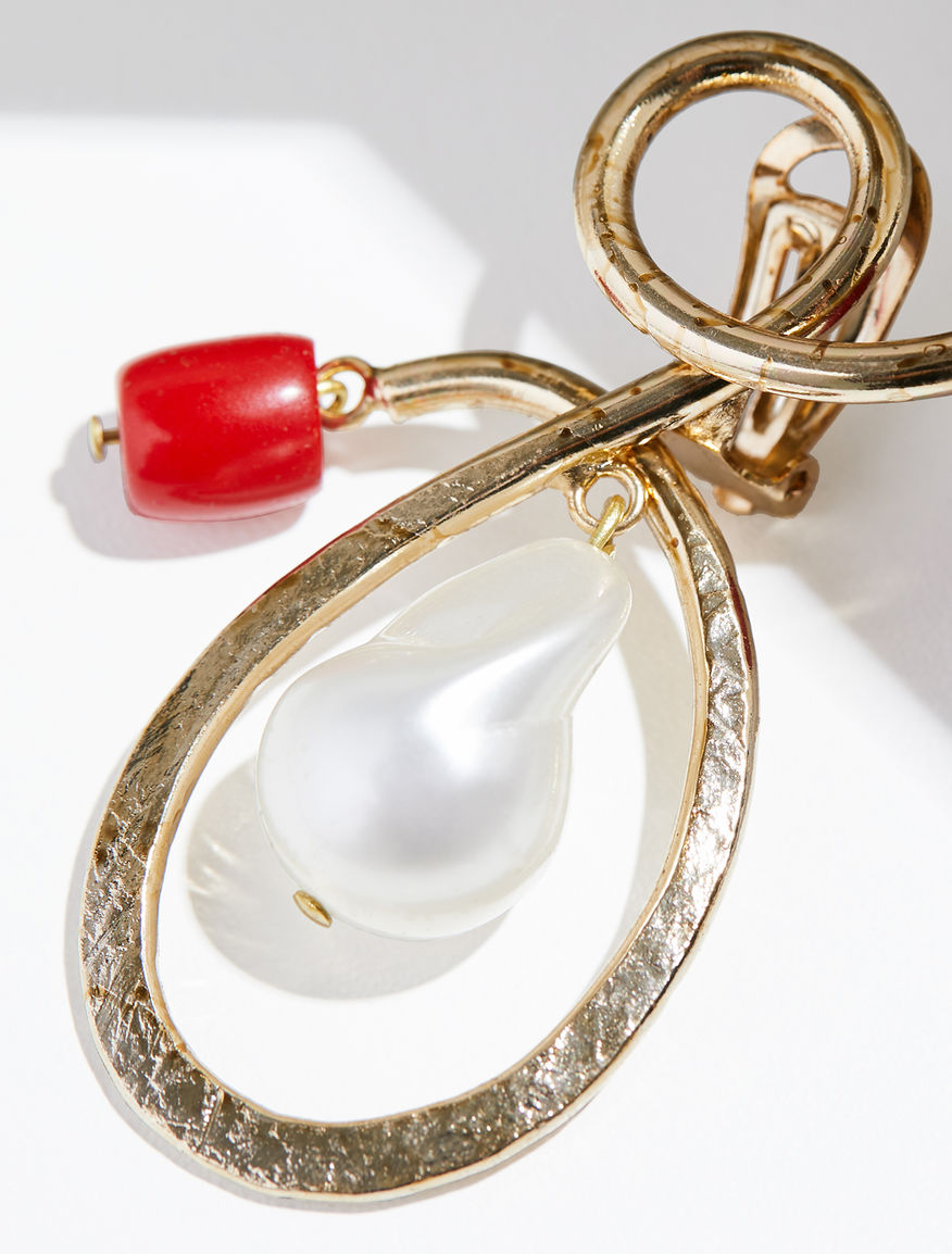 Earrings with resin pendant Weekend Maxmara Earrings with resin pendant Weekend Maxmara