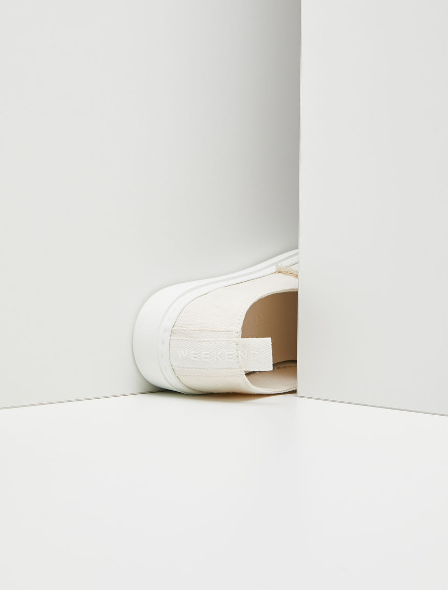 Cotton canvas trainers Weekend Maxmara Cotton canvas trainers Weekend Maxmara