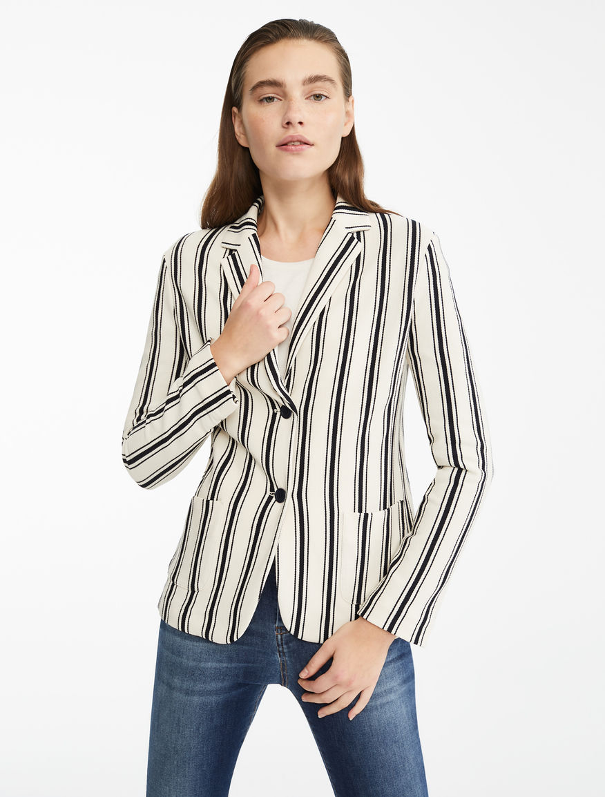 Piqué jersey blazer Weekend Maxmara Piqué jersey blazer Weekend Maxmara