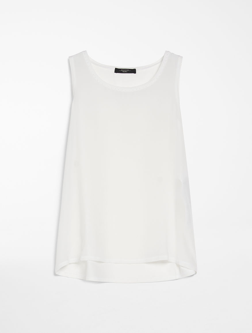Silk and cotton jersey top Weekend Maxmara Silk and cotton jersey top Weekend Maxmara