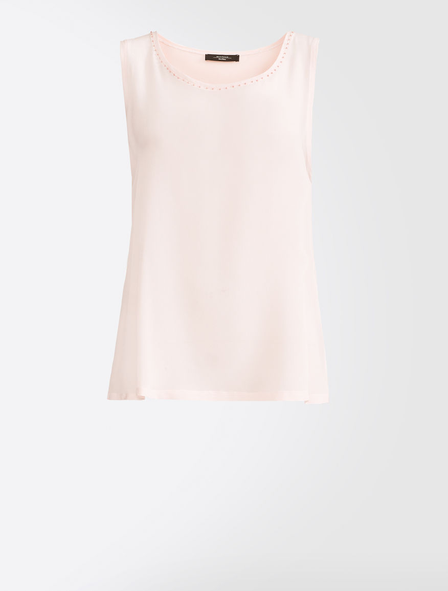 Silk and cotton jersey top Weekend Maxmara Silk and cotton jersey top Weekend Maxmara