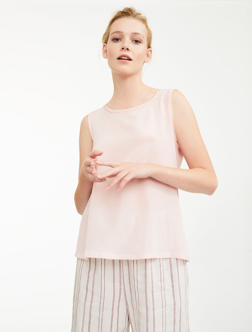 Silk and cotton jersey top Weekend Maxmara Silk and cotton jersey top Weekend Maxmara