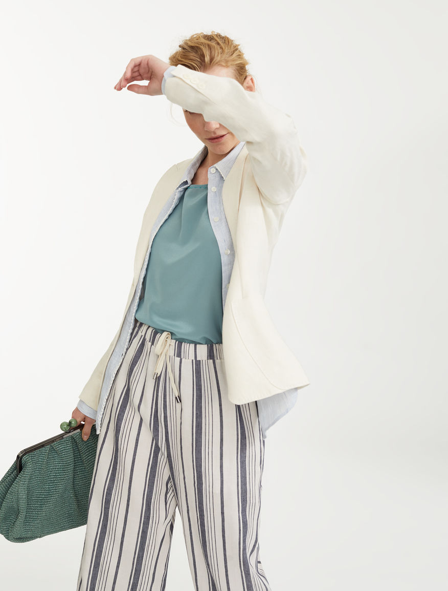 Silk and cotton jersey top Weekend Maxmara Silk and cotton jersey top Weekend Maxmara