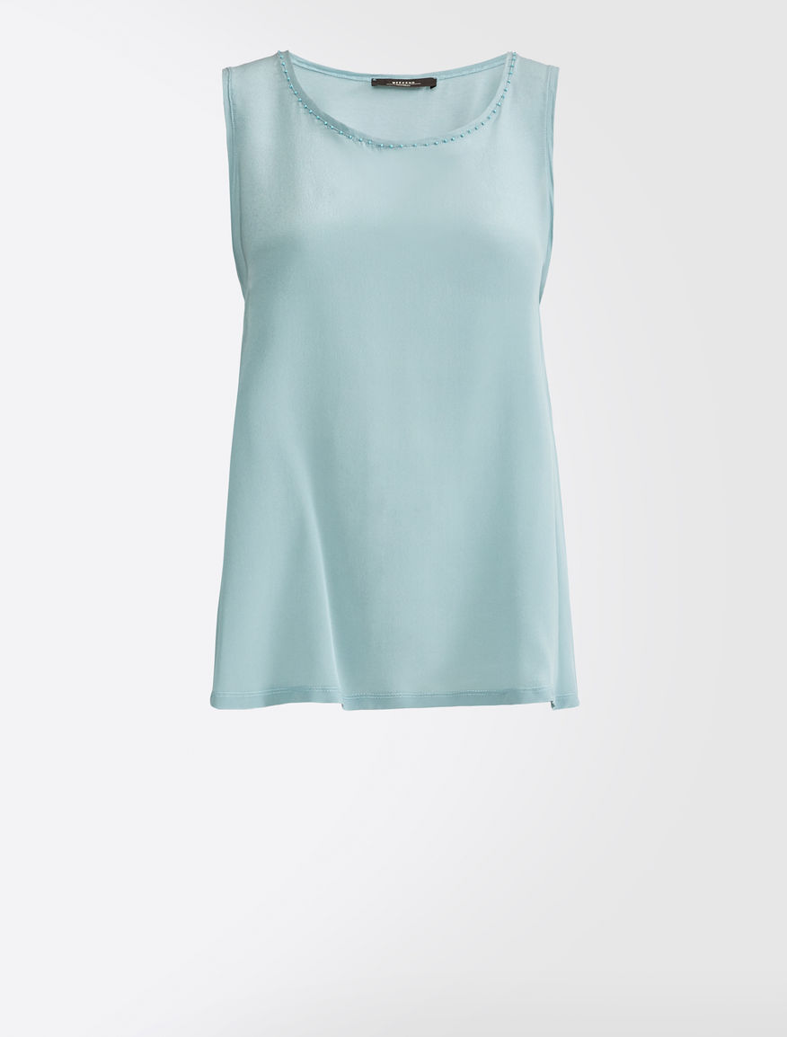 Silk and cotton jersey top Weekend Maxmara Silk and cotton jersey top Weekend Maxmara