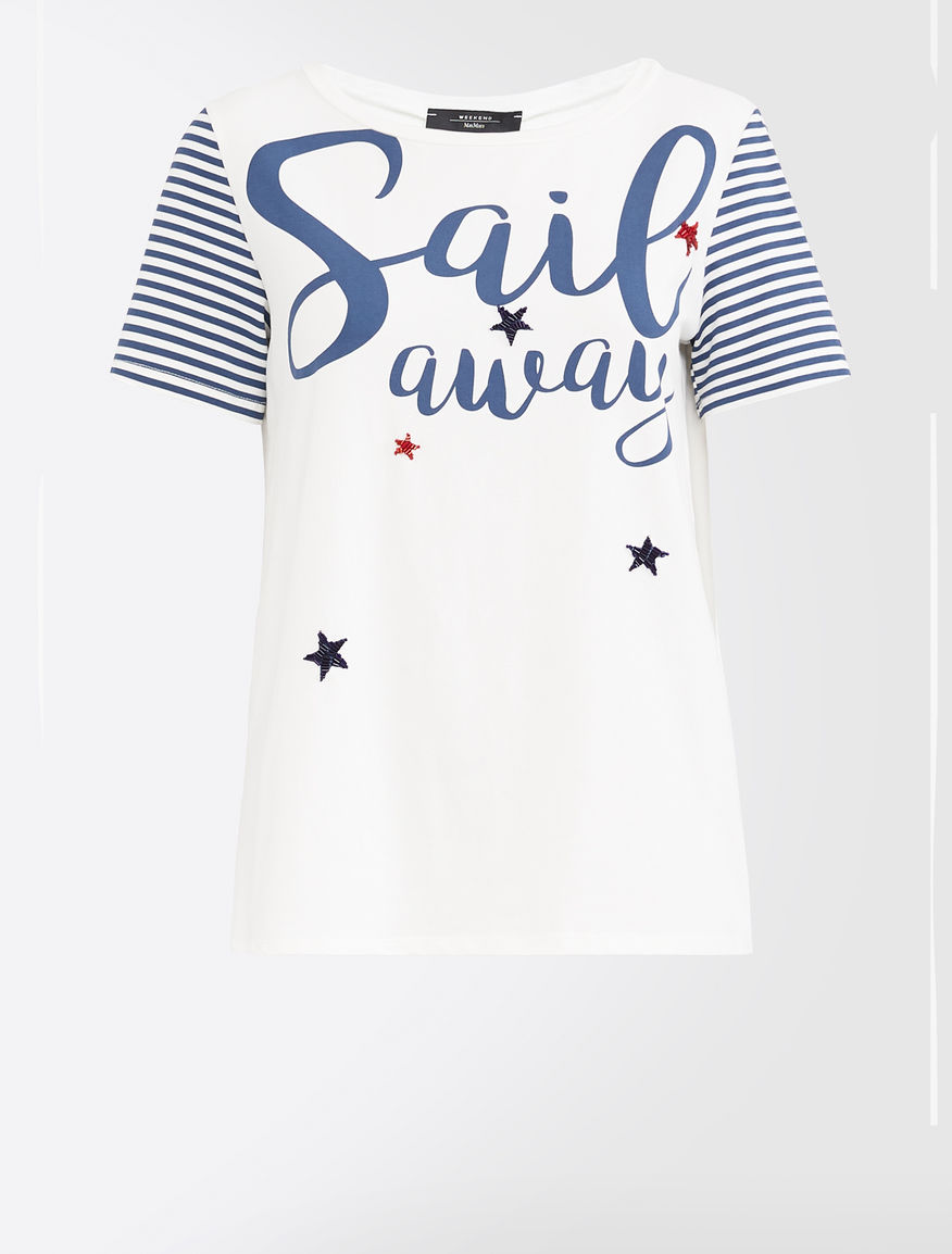 Cotton jersey T-shirt Weekend Maxmara Cotton jersey T-shirt Weekend Maxmara