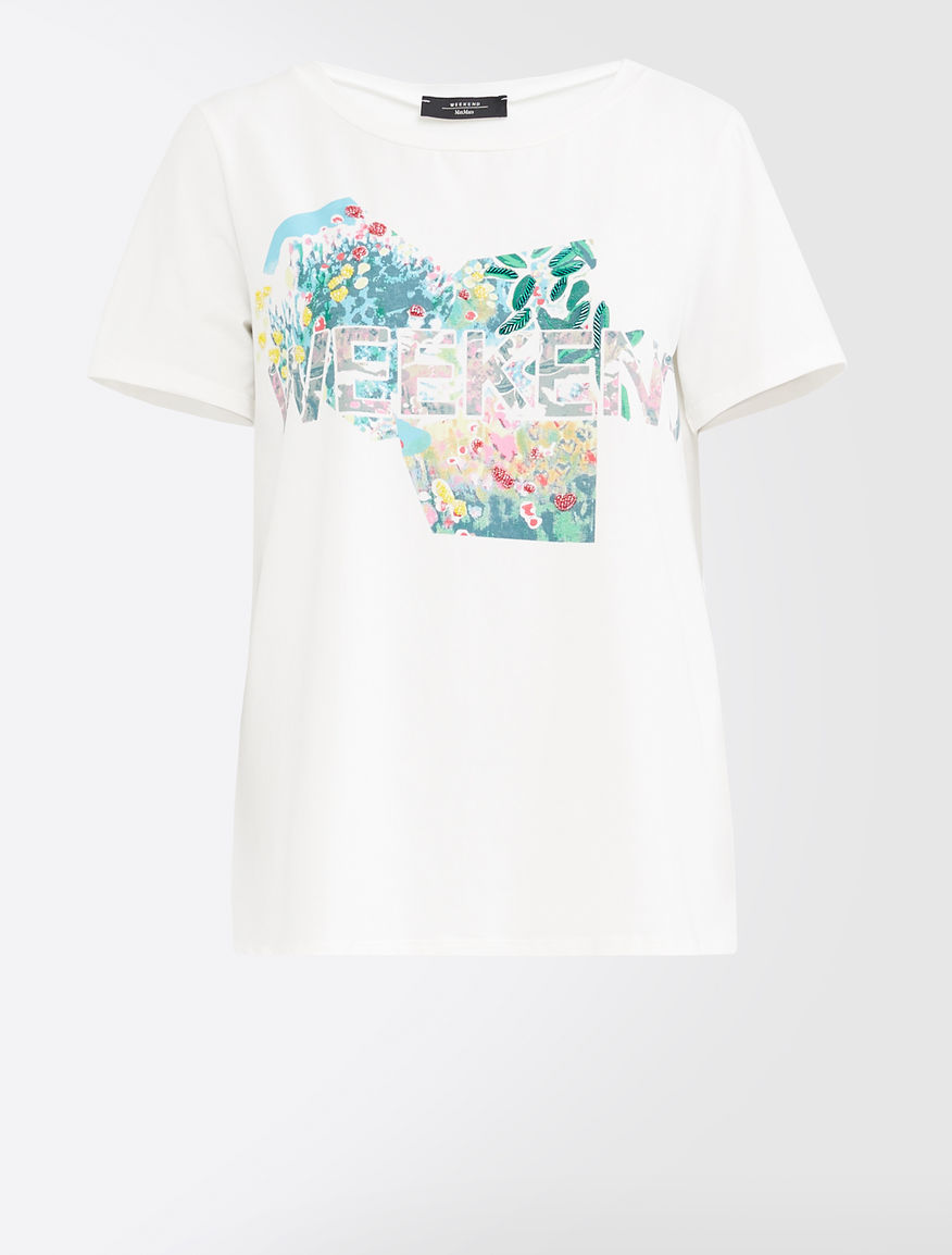 Cotton jersey T-shirt Weekend Maxmara Cotton jersey T-shirt Weekend Maxmara