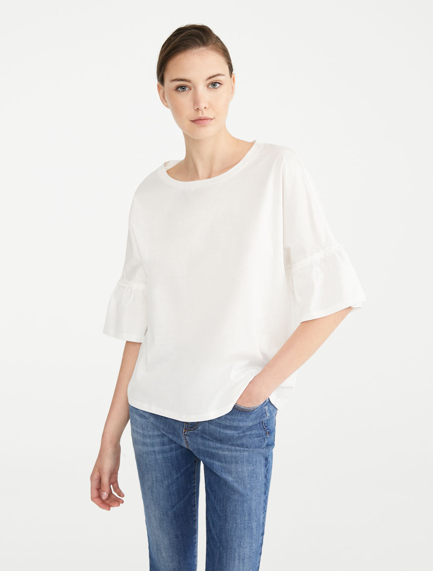 T-shirt in jersey di cotone Weekend Maxmara T-shirt in jersey di cotone Weekend Maxmara
