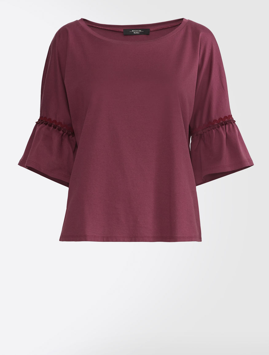 Cotton jersey T-shirt Weekend Maxmara Cotton jersey T-shirt Weekend Maxmara