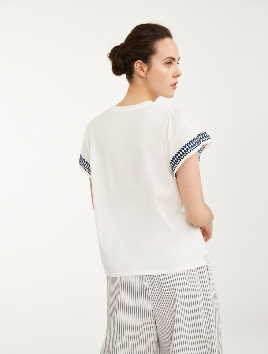 Cotton jersey T-shirt Weekend Maxmara Cotton jersey T-shirt Weekend Maxmara