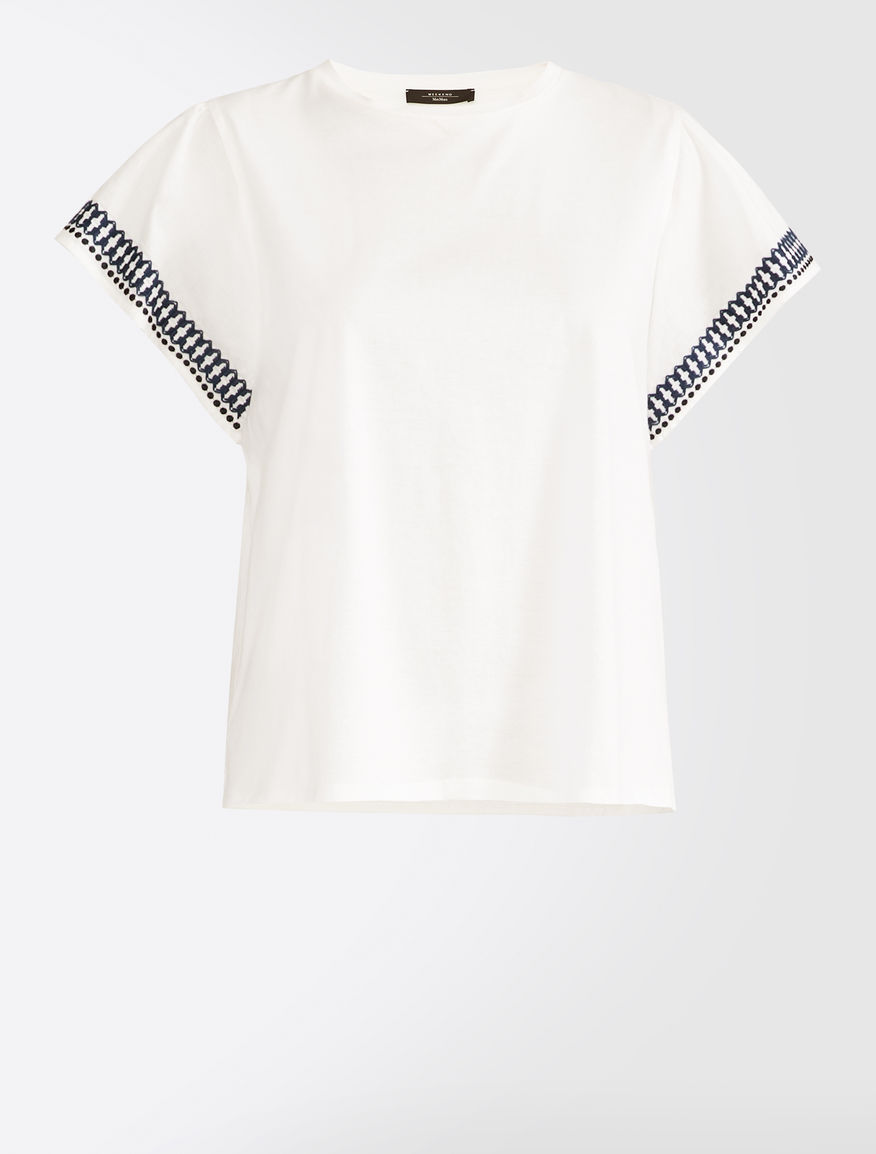 Cotton jersey T-shirt Weekend Maxmara Cotton jersey T-shirt Weekend Maxmara