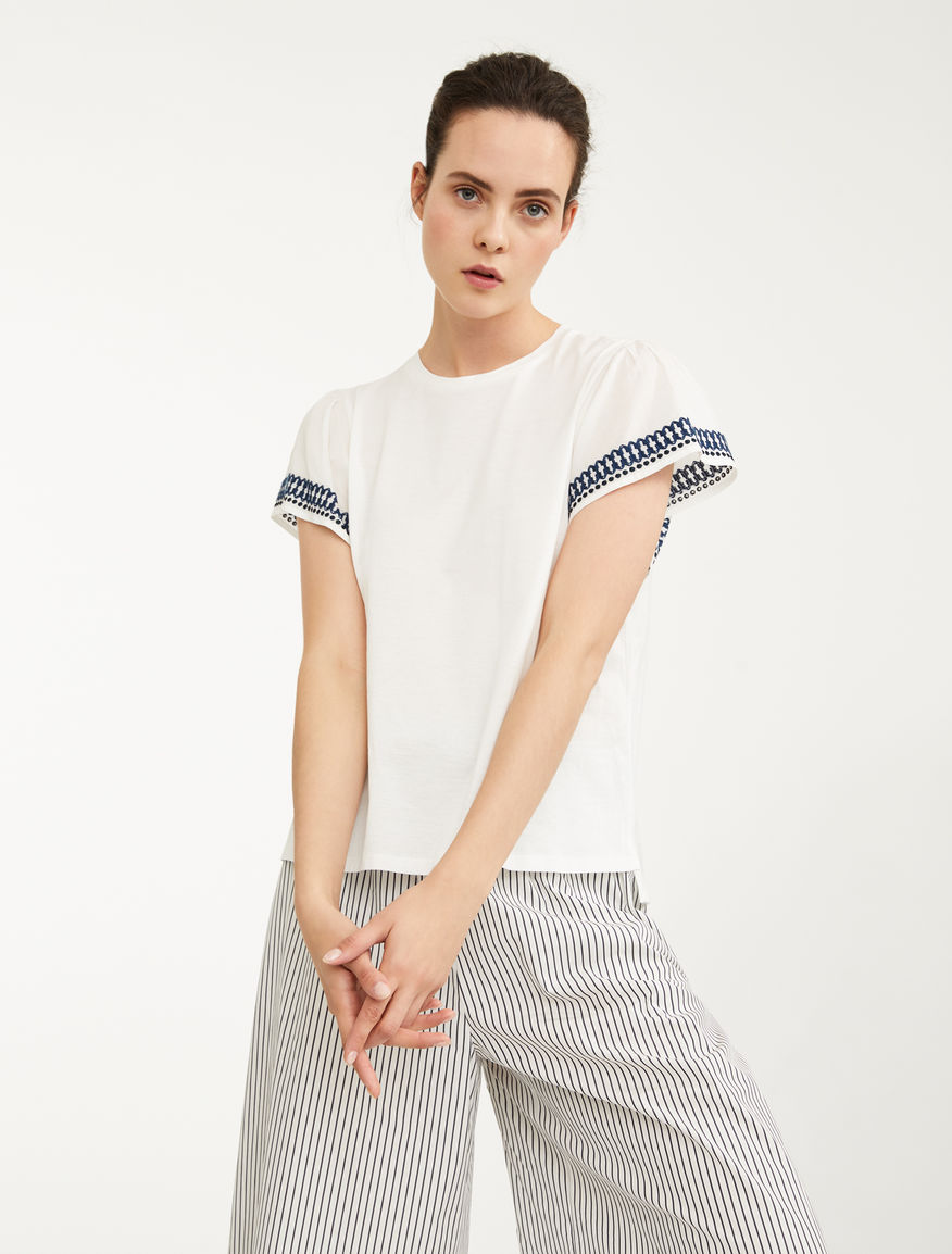 Cotton jersey T-shirt Weekend Maxmara Cotton jersey T-shirt Weekend Maxmara
