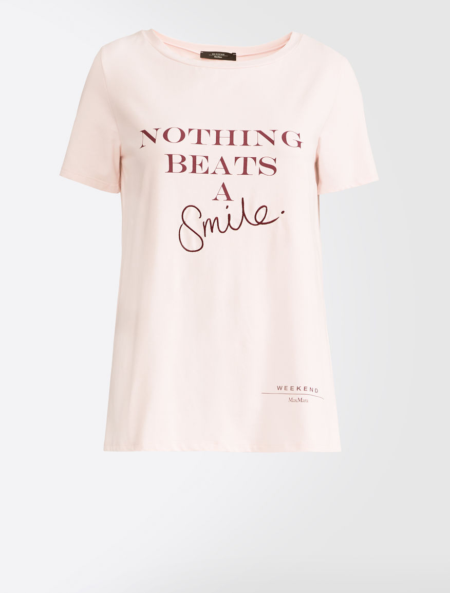 Cotton jersey T-shirt Weekend Maxmara Cotton jersey T-shirt Weekend Maxmara