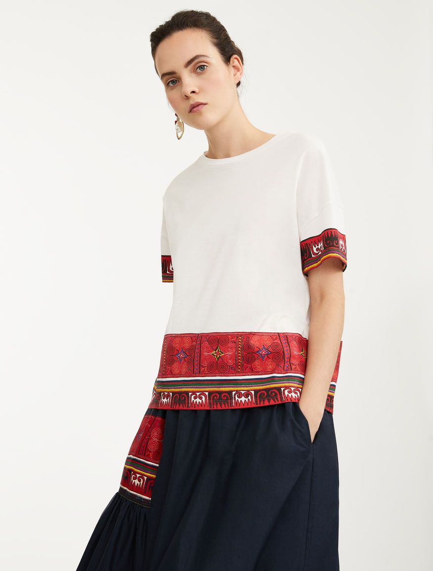 Cotton jersey T-shirt Weekend Maxmara Cotton jersey T-shirt Weekend Maxmara